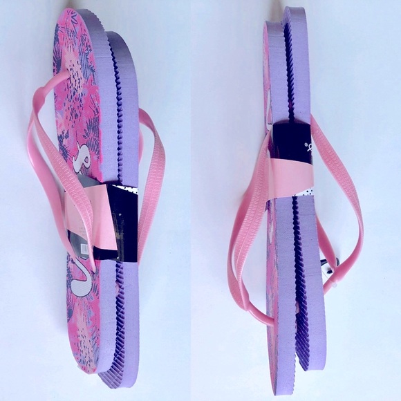 3/$15 BEACH VIBES Flip Flops Sandals Pink XL Size 11 Women’s NEW - Picture 6 of 15